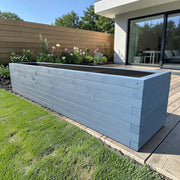 Customisable Wooden Trough Planter